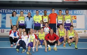 Pluie de médailles pour la CO TRITH aux championnats de France FSGT Indoor à Val de Reuil